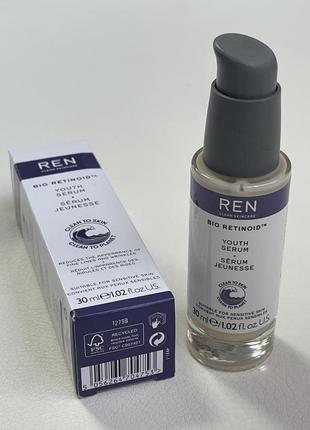 Ren clean skincare bio retinoid youth serum антивозрастная сыворотка с био ретинолом