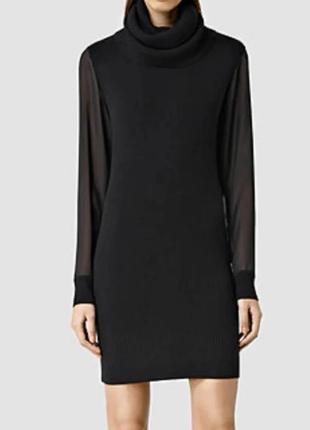 Трикотажна сукня  у складі кашемір від. allsaints2 фото