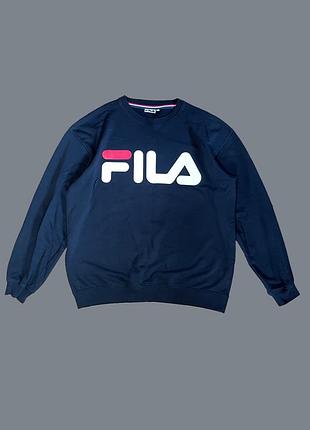 Fila crewneck logo sweatshirt худи классическое спортивное реп streetwear