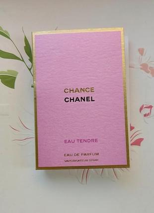 Пробник chanel chance eau tendre eau de parfum2 фото