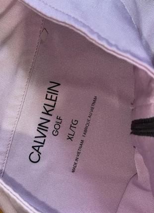 Calvin klein golf pink light sport longsleeve спортивный зип лонгслив в розовом цвете хл премиум стиль3 фото