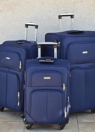 Чемодан  на 4- х колёсах  wings  214 польша