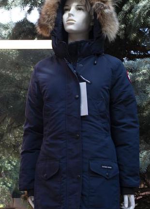 Пуховик canada goose женский