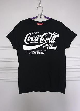 Качественная фирменная футболка coca-cola