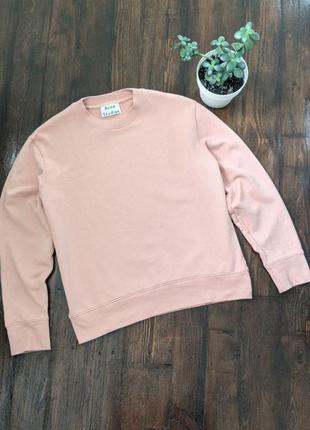 Acne studios свитшот пудровое состояние отличный оригинал3 фото