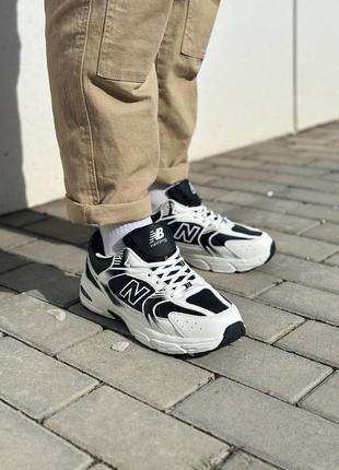 New balance 530 black &amp; white