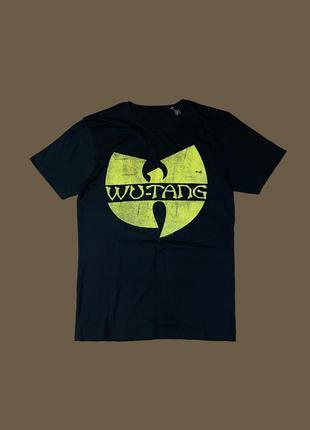 Wu tang clan classic ny logo tee method man odb ghostface rza gza тешка классическое лого реп футболка