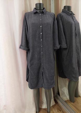 Стильное с карманами платье 👗 рубашка