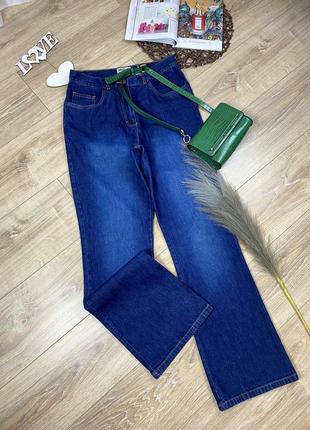 John baner крутезные свободные джинсы с чуточку расклешенным низом2 фото