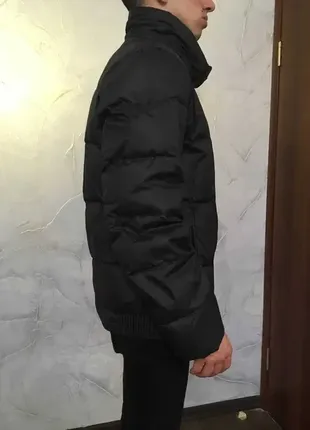 Мужская зимняя теплая куртка-пуховик5 фото