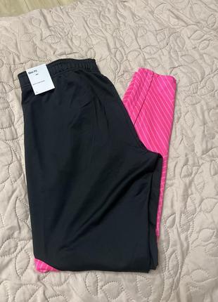 Nike dri-fit strike joggers лосины штаны для бега классные спортивные оригинал бренд7 фото