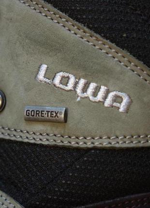 Высокие комбинированные зимние трекинговые ботинки lowa paluk gtx mid ws германия 38 р.5 фото