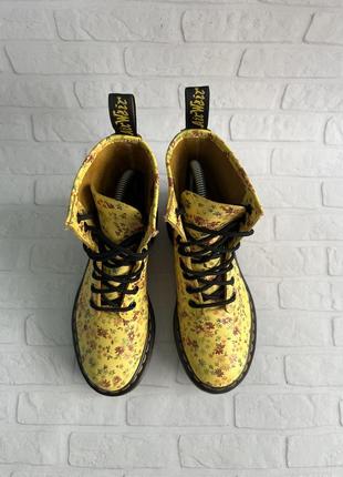 Dr. martens 1460 floral ботинки сапоги черевики чоботи кожа оригинал3 фото