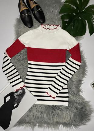 Стильный крутой качественный лонгслив в рубчик в идеальном состоянии 🖤new look 🖤