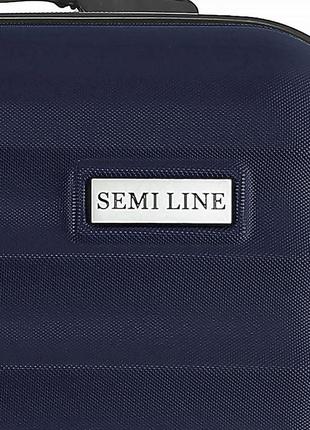 Чемодан дорожный 25 л semi line 18" (s) navy9 фото