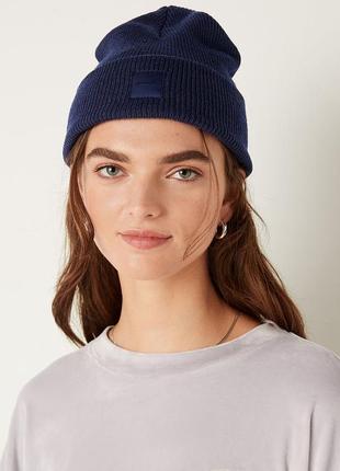 Victoria´s victorias secret виктория сикрет шапка victoria's secret pink rib beanie