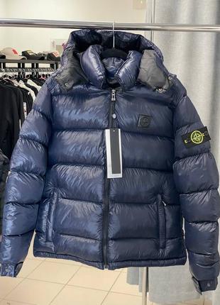 Куртка зимняя в стиле stone island