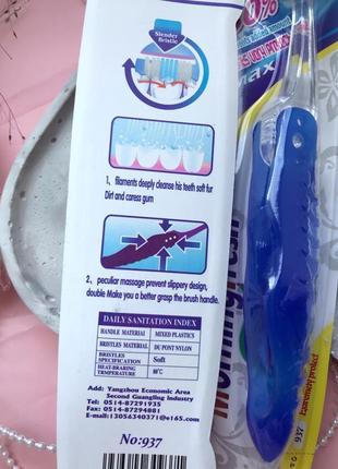 Дорожня зубна щітка ( складна)4 фото