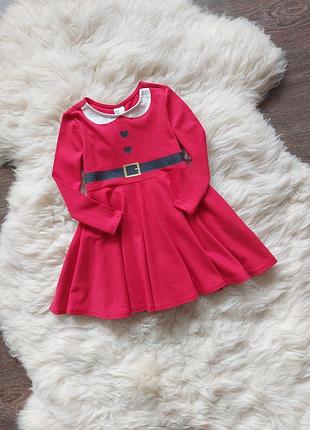 Новорічно-різдвяні сукні h&m на 4-6 та 12-18 місяців (розміри 68, 86)