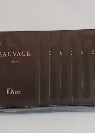 Пробник аромата sauvage elixir dior