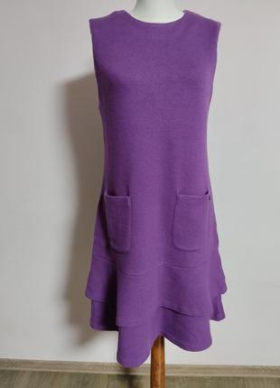 Платье сарафан из мериносовой шерсти1 фото