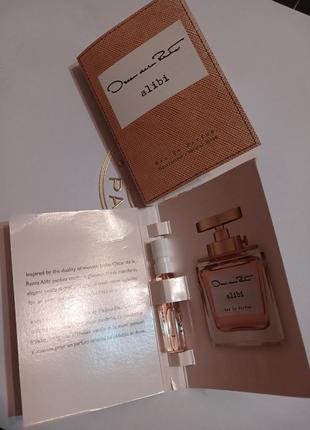 Пробник аромата alibi eau de toilette oscar de la renta1 фото