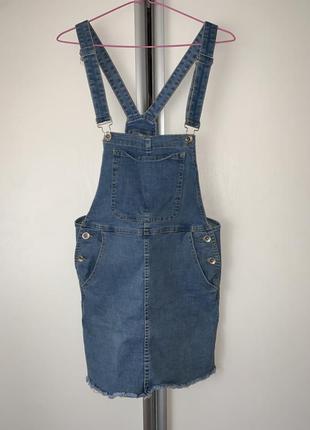 Сарафан джинсовый