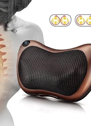 Масажер massage рillow 8028, 20 вт, автомобільна масажна подушка