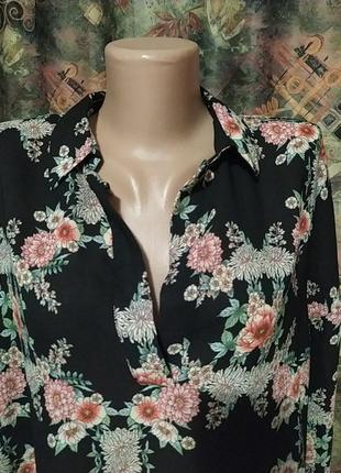 Шикарна подовжена блуза, 14 р2 фото