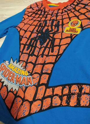Детская кофта свитшот marvel george spiderman3 фото