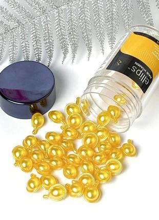 Вітаміни для волосся ellips "бездоганний шовк" з про-кератиновим комплексом ellips smooth silky1 фото