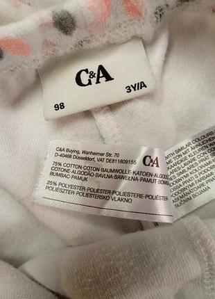 Брюки велюровые c&amp;a 3/98 4