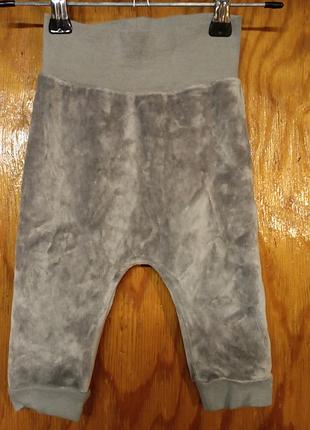 Брюки велюровые topomini 3-6m/68