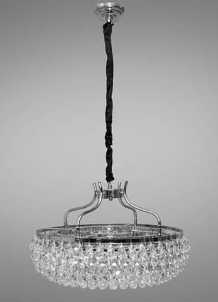 Кришталева люстра в сучасному стилі 8 ламп diasha 21857-d600xh370hr1 фото