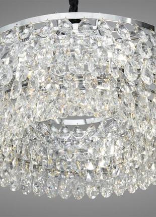Кришталева люстра в сучасному стилі 8 ламп diasha 21857-d600xh370hr4 фото