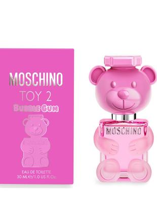 Moschino toy 2 bubble gum туалетная вода элитная женская 30 мл оригинал итальялия духи