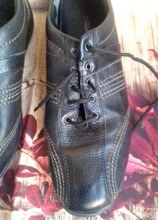Мягчайшие и ультракомфортные кожаные черные туфли medicus4 фото