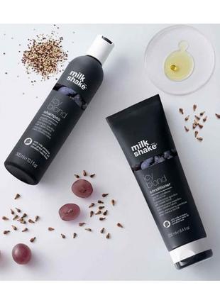 Шампунь для светлых и платиновых блондинок milk_shake icy blond shampoo 300 мл