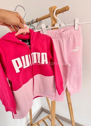 Дитячий утеплений костюм puma2 фото