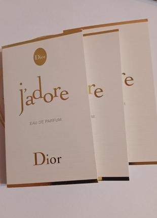 Пробник аромата j'adore dior1 фото