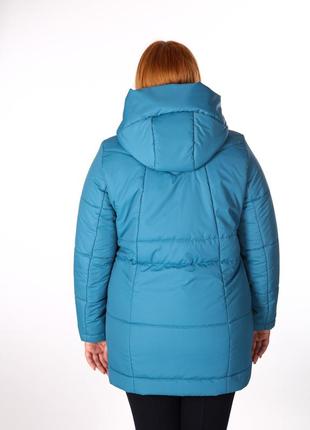 Куртка зимняя женская большие размеры 48- 54р3 фото