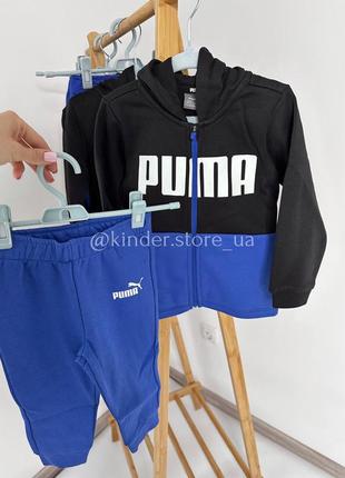 Детский костюм на флисе puma для мальчика 86,92,98