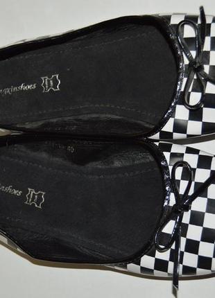 Туфлі-балетки мокасини longxin shoes розмір 40, туфлі мокасіни шкіра9 фото