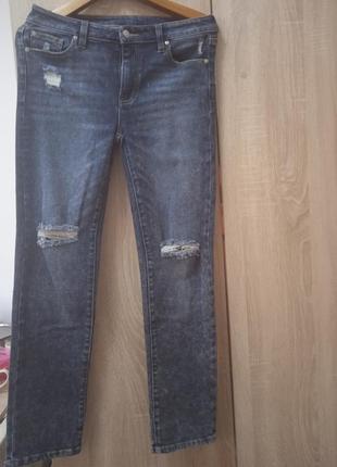 Жіночі джинси висока посадка розмір 27 розпродаж5 фото