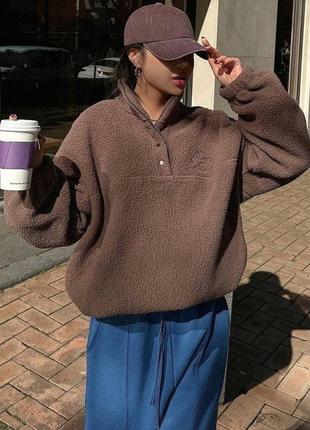 Теплый свитшот