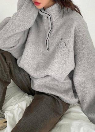 Теплый свитшот