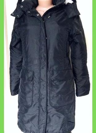 Куртка зима женская пуховик р.36 s,xs с капюшоном, пух, fila3 фото