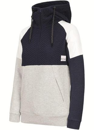 Picture organic толстовка jully hoody w dark blue-grey melange l (xl)