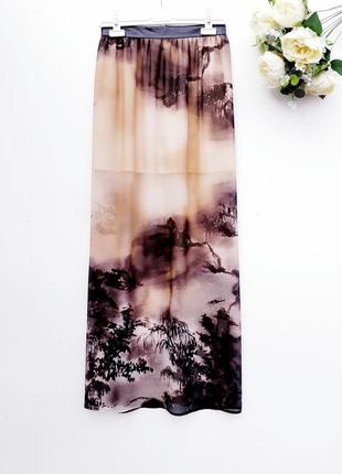 Сказочная юбка от river island шифоновая юбка с кожаным поясом