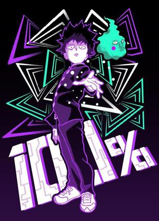 Mob psycho 100 -  аниме постер